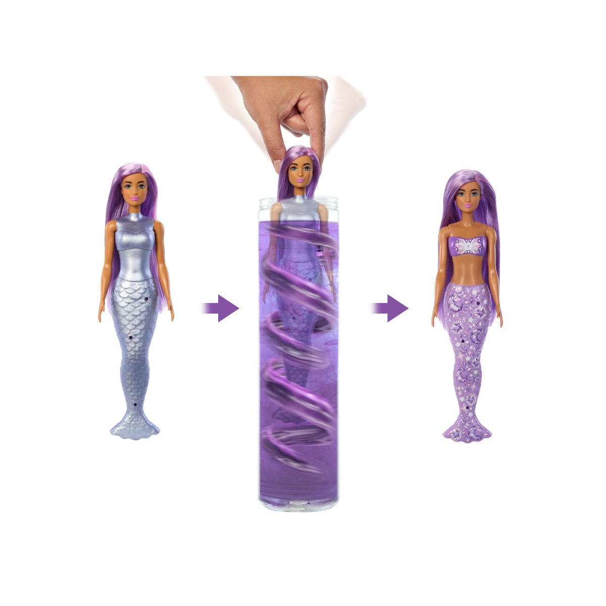Đồ Chơi Búp Bê Đổi Màu – Phiên Bản Bong Bóng Thú Cưng BARBIE JFV58