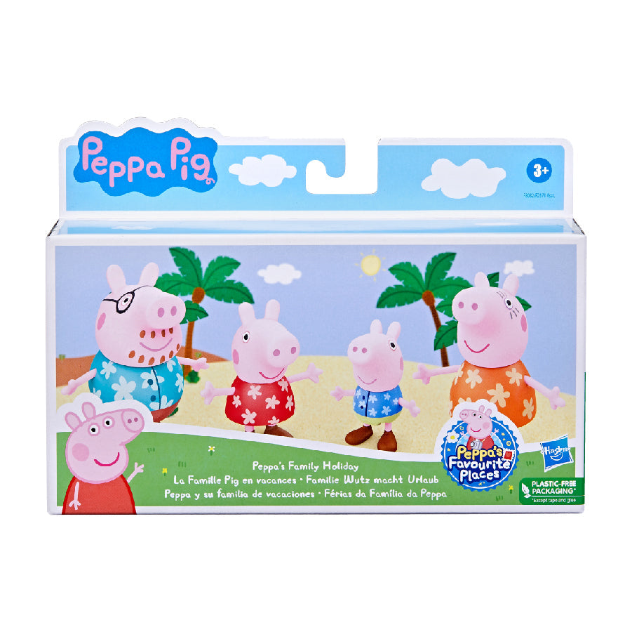 PEP Trang Phục Du Lịch Của Gia Đình Peppa HASBRO PEPPA PIG F2171