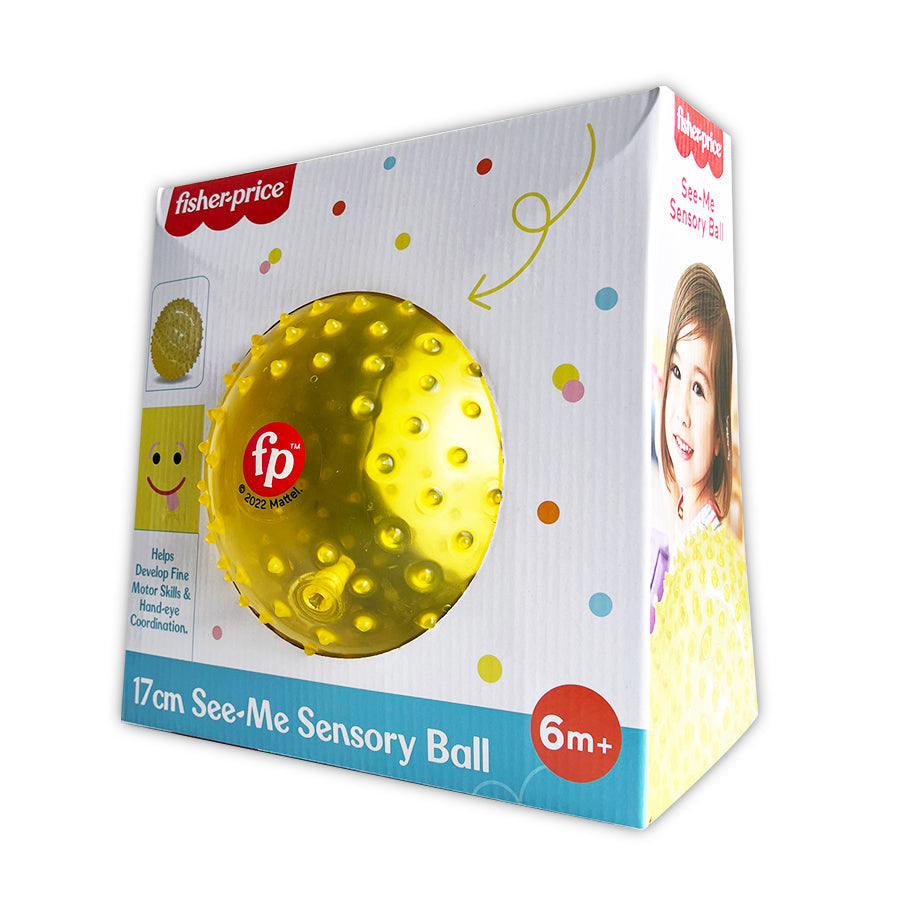 Đồ chơi banh mềm phát triển giác quan cho bé 17cm FISHER-PRICE F0516-1