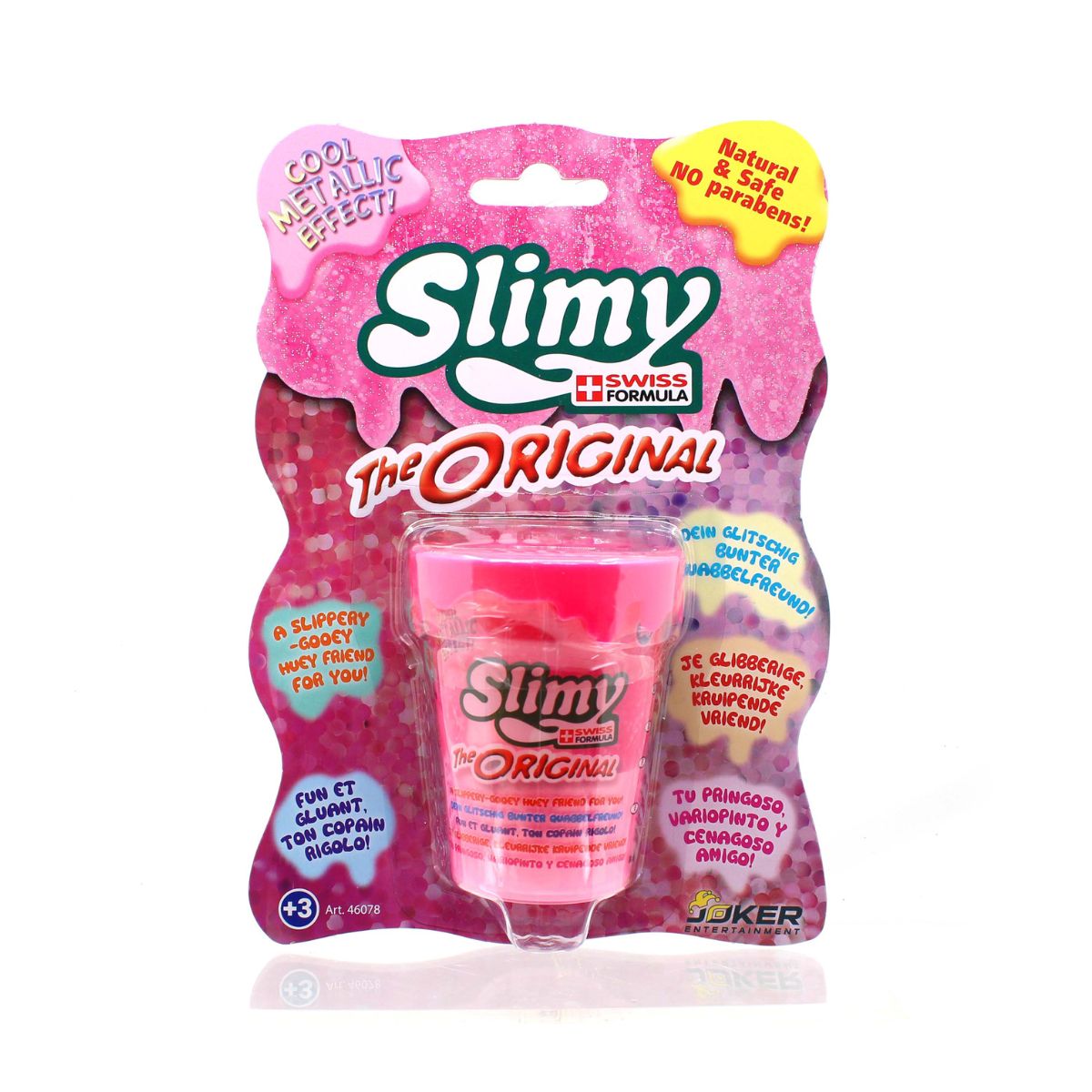 Đồ Chơi Chất Nhờn Ma Quái Slime Hồng _ 80 gr SLIMY 20271231/46078A/PK