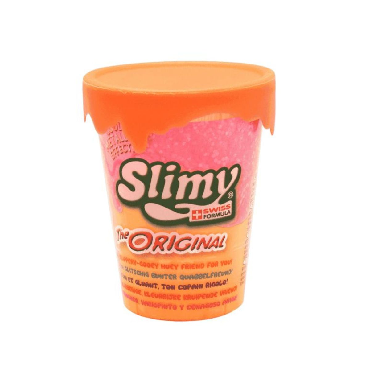 Đồ Chơi Chất Nhờn Ma Quái Slime - Nguyên Bản Ánh Kim Cam 80g SLIMY 46078A
