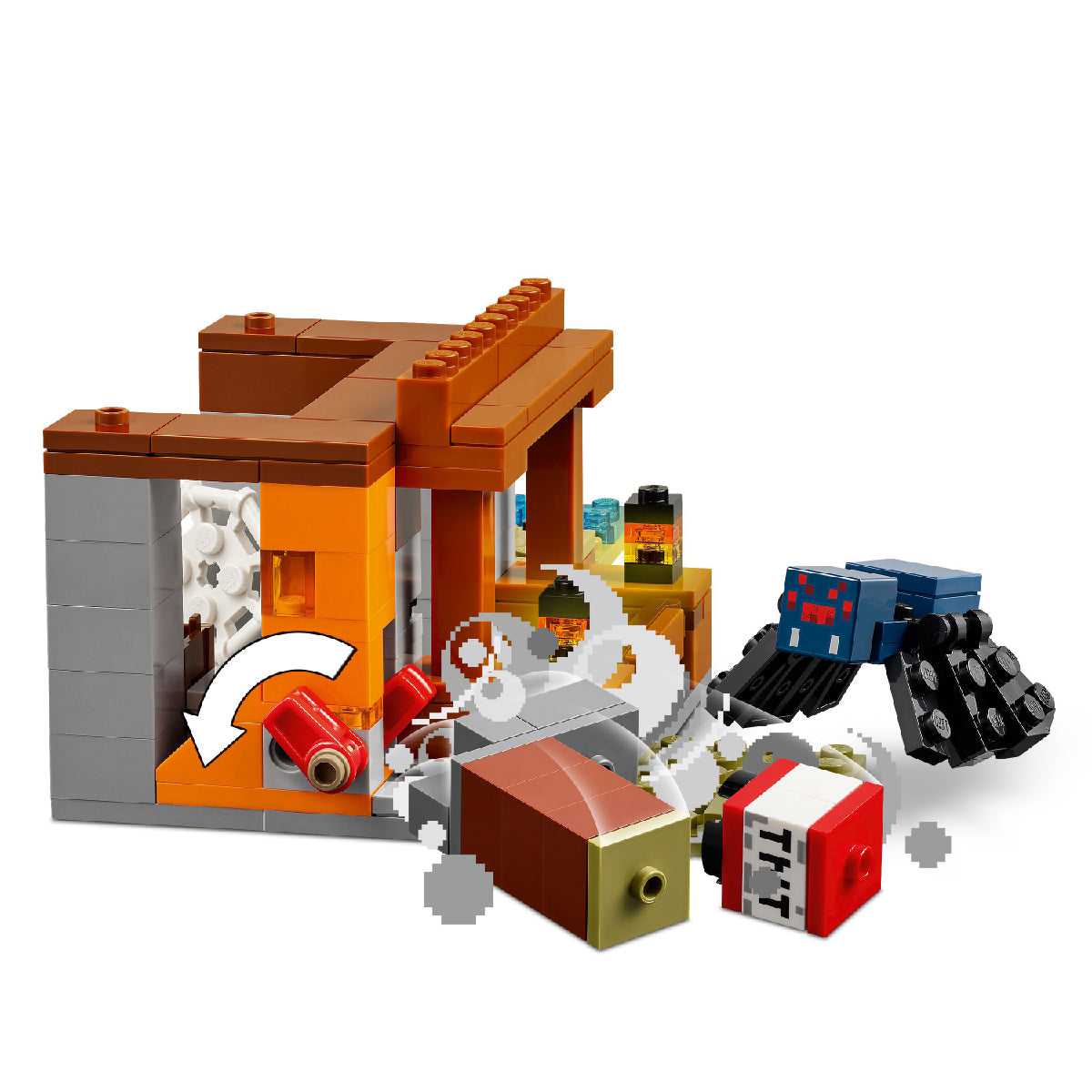 Đồ Chơi Lắp Ráp Chuyến Thám Hiểm Mỏ Nhím Biển LEGO MINECRAFT 21269