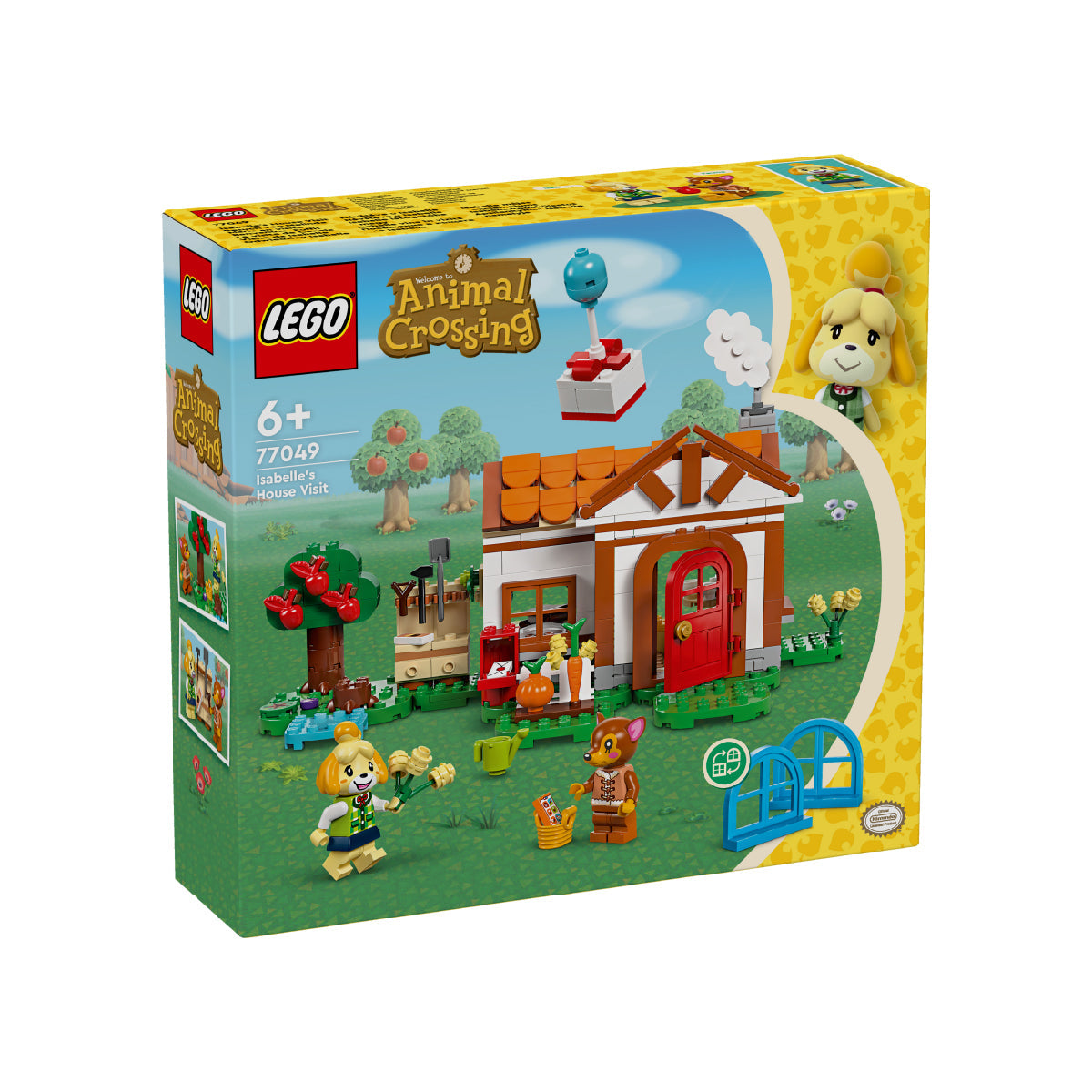 Đồ Chơi Lắp Ráp Chuyến Thăm Nhà Của Isabelle LEGO ANIMAL CROSSING 77049 (389 chi tiết)