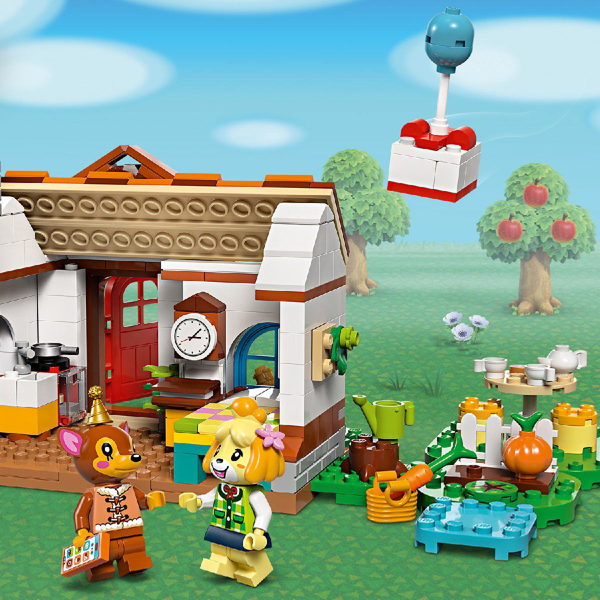 Đồ Chơi Lắp Ráp Chuyến Thăm Nhà Của Isabelle LEGO ANIMAL CROSSING 77049 (389 chi tiết)