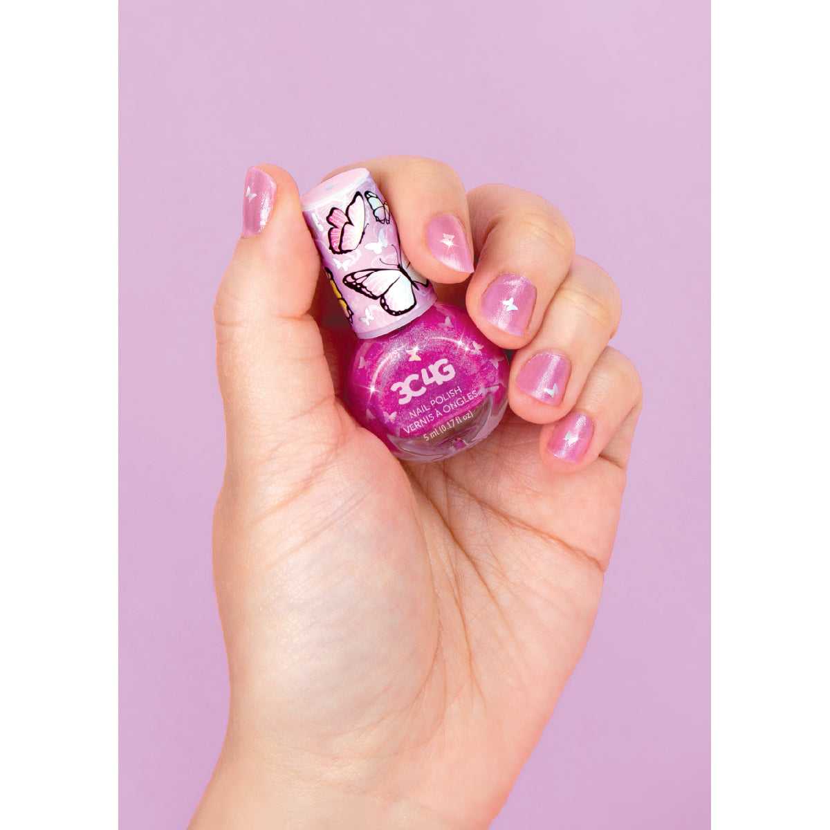 Combo 5 Lọ Sơn Móng Lấp Lánh MAKE IT REAL 10051MIR