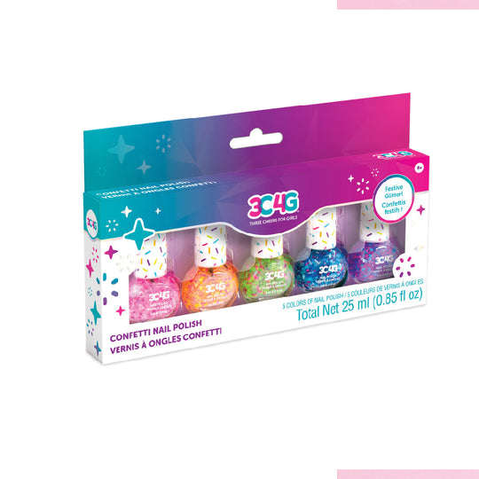 Combo 5 sơn móng tay confetti MAKE IT REAL 10012MIR