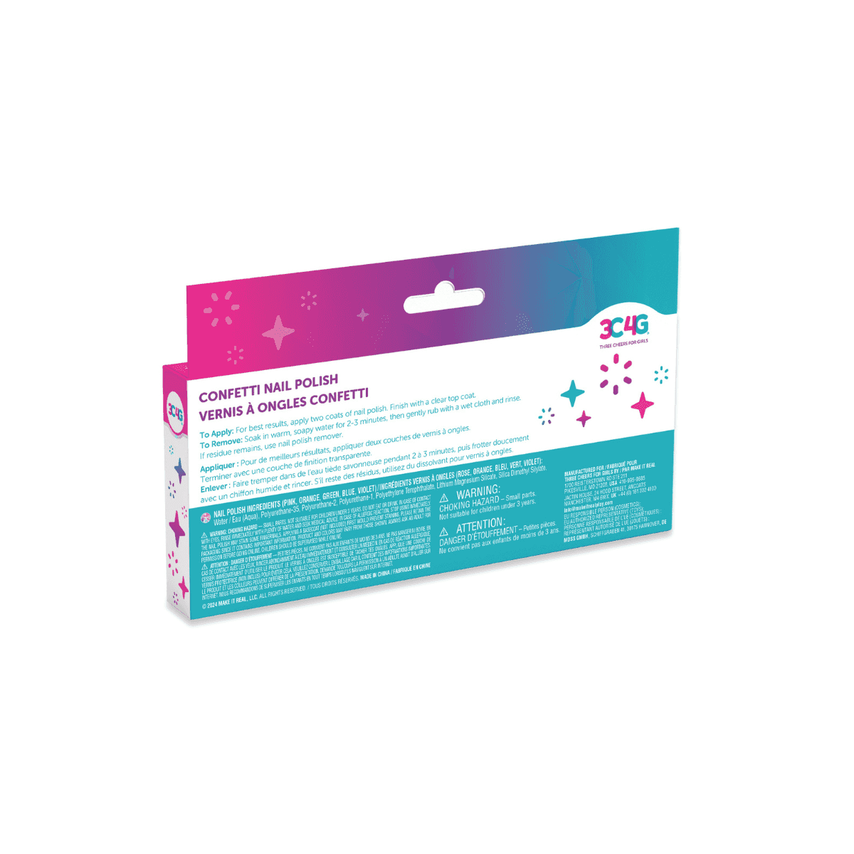 Combo 5 Sơn Móng Tay Confetti MAKE IT REAL 10012MIR