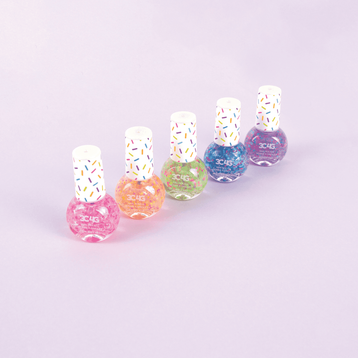 Combo 5 Sơn Móng Tay Confetti MAKE IT REAL 10012MIR