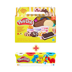 Đồ Chơi Combo Bộ Khuôn Làm Bánh Nhỏ Xinh Và Bột Nặn 4 Màu PLAYDOH CBG1615/G1609-B5517