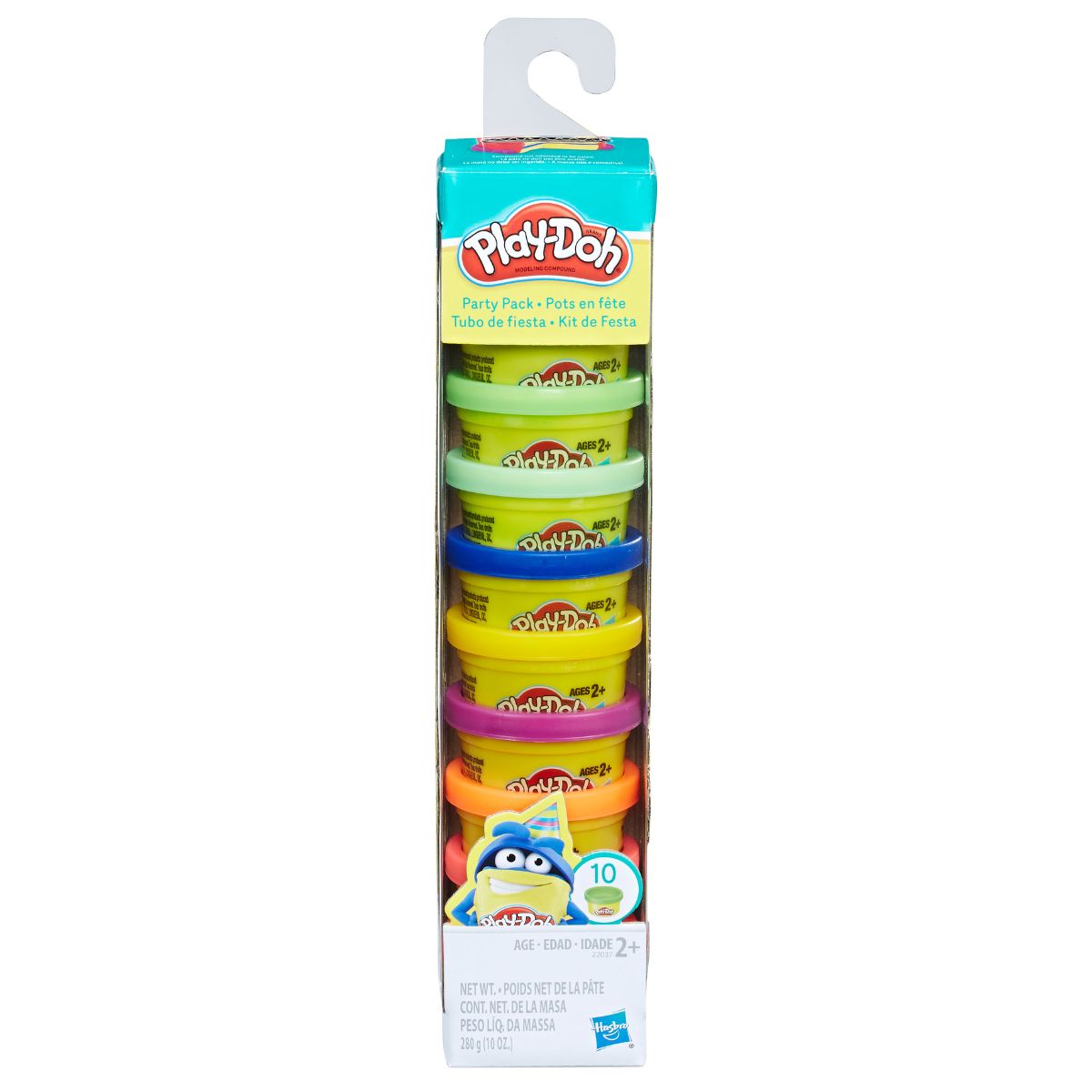 Đồ Chơi Combo Máy Xay Sinh Tố Vui Vẻ Và Ống Bột Nặn 10 Màu PLAYDOH CBF9142-22037
