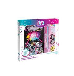 Đồ Chơi Combo Sổ Tay Có Khóa Và Bút Gel Họa Tiết Graffiti 3C4G 12038