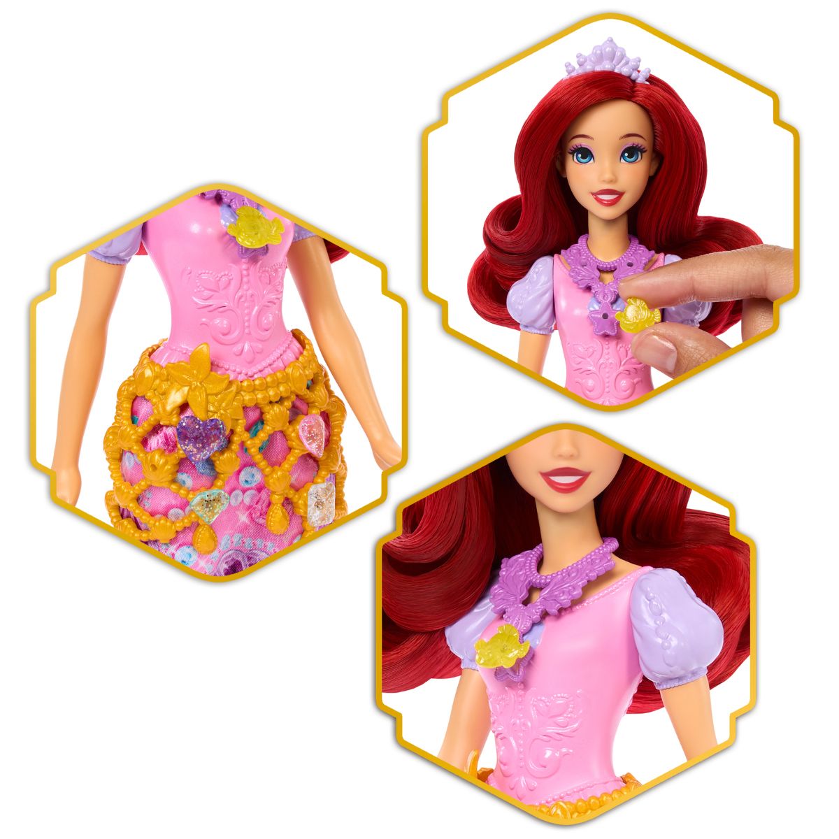 Đồ Chơi Công Chúa Disney Princess - Viên Ngọc Kỳ Diệu Của Ariel DISNEY PRINCESS MATTEL JHL48