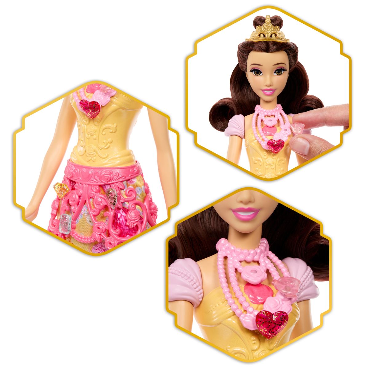 Đồ Chơi Công Chúa Disney Princess - Viên Ngọc Kỳ Diệu Của Belle DISNEY PRINCESS MATTEL JHL48