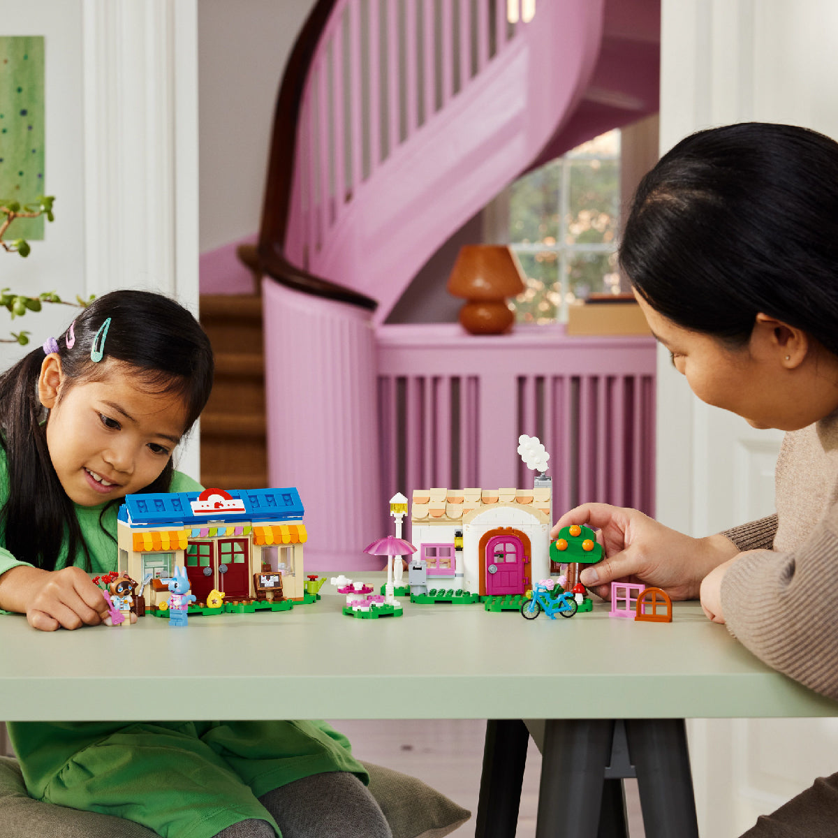 Đồ Chơi Lắp Ráp Cửa Hàng Nook Và Nhà Rosie LEGO ANIMAL CROSSING 77050 (535 chi tiết)