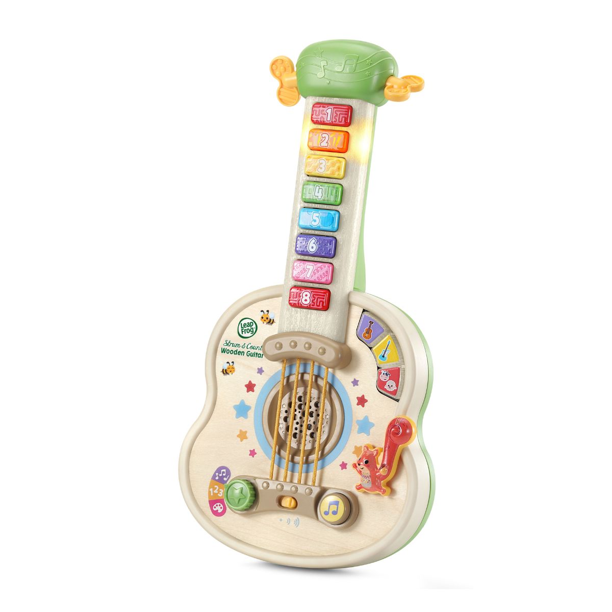 Đồ Chơi Đàn Guitar Bằng Gỗ Học Đếm Dễ Thương LEAPFROG 80-620800