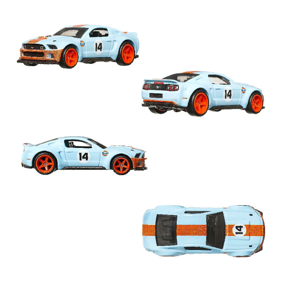 Bộ Đôi Siêu xe Premiums 2014 CUSTOM MUSTANG HOT WHEELS HBL96