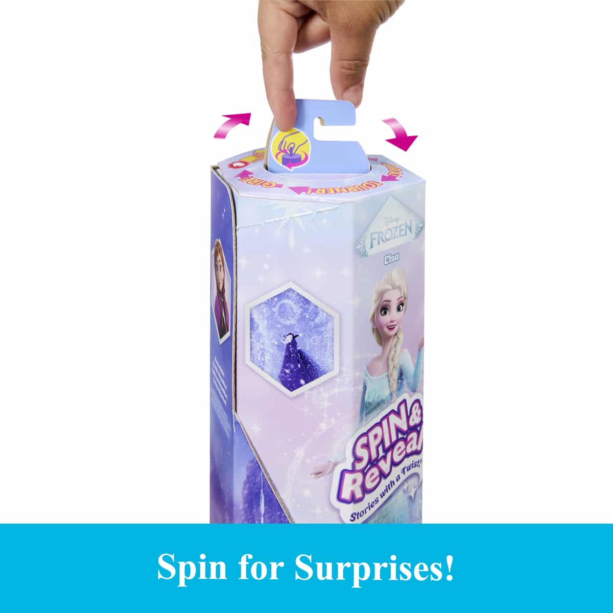 Đồ Chơi Disney Frozen - Vòng Xoay Diệu Kỳ Của Elsa DISNEY PRINCESS MATTEL JBG59