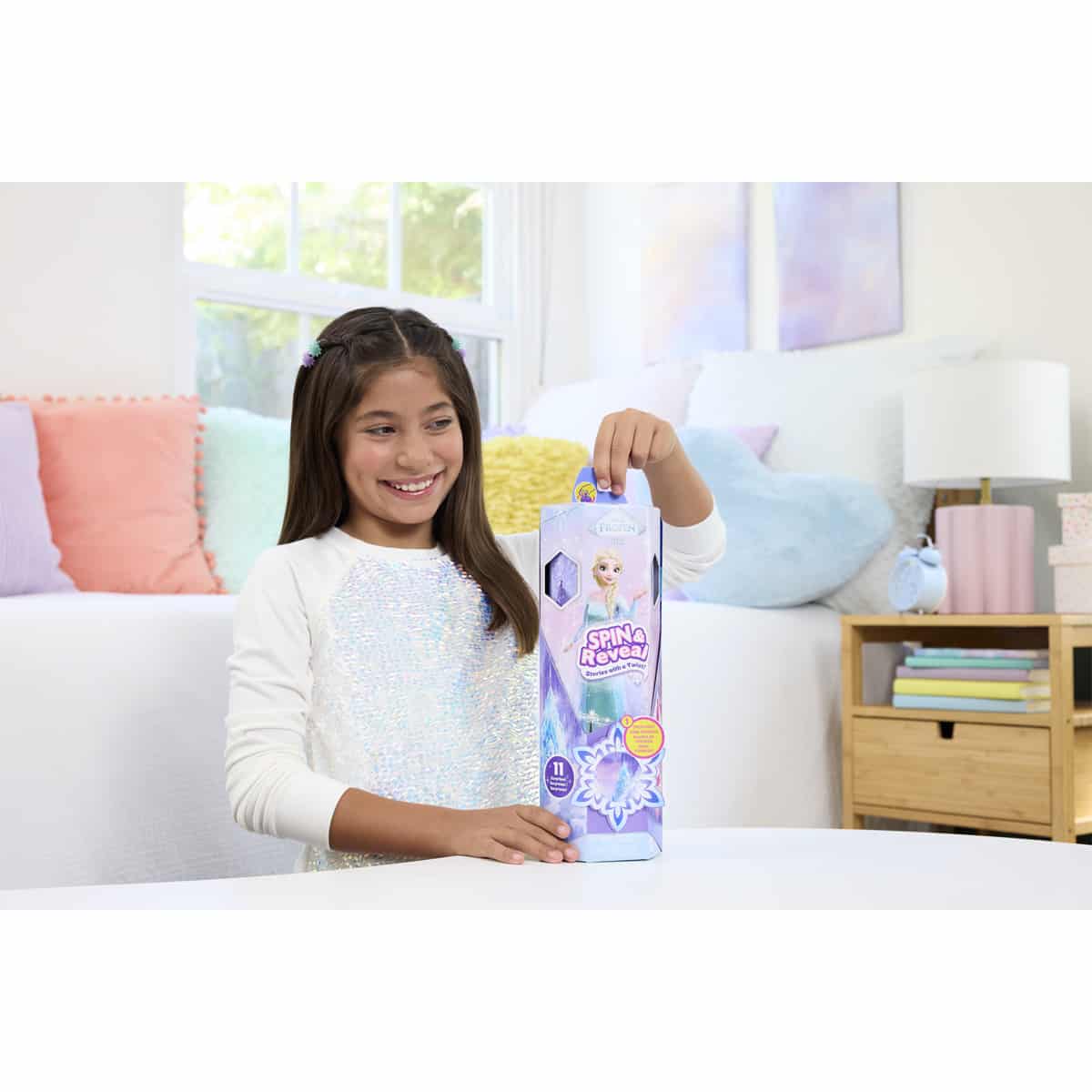 Đồ Chơi Disney Frozen - Vòng Xoay Diệu Kỳ Của Elsa DISNEY PRINCESS MATTEL JBG59