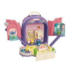 Đồ Chơi Balo 2 Mặt Trang Điểm Và Phòng Ngủ Stitch SWEET HEART SH10306