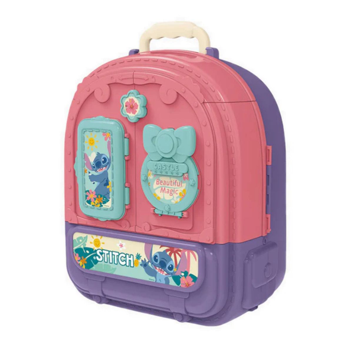 Đồ Chơi Balo 2 Mặt Trang Điểm Và Phòng Ngủ Stitch SWEET HEART SH10306