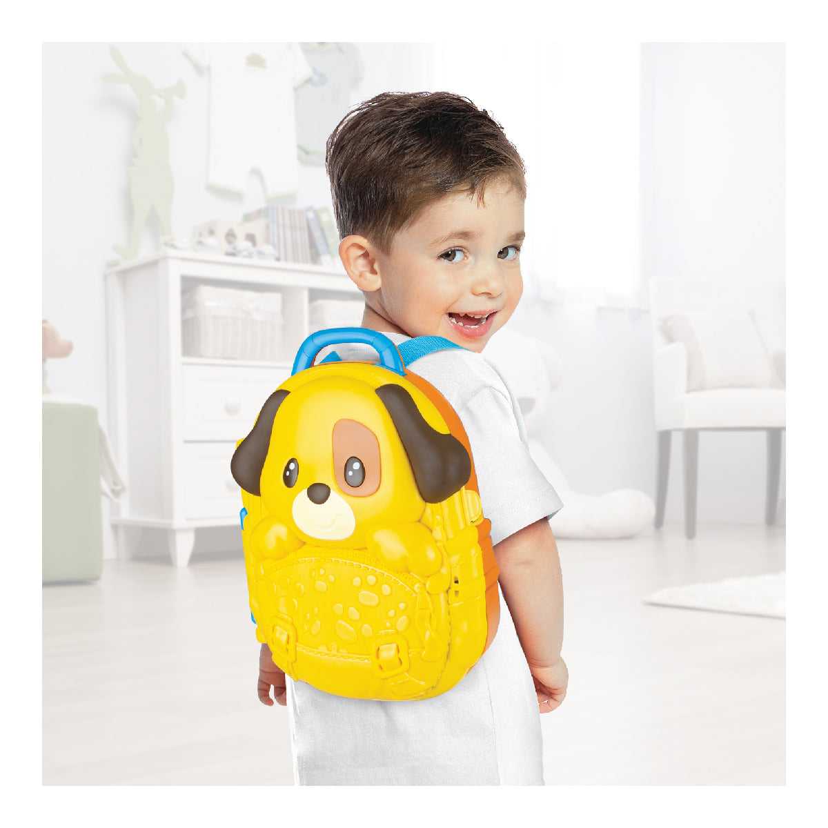 Đồ Chơi Balo Chữ Cái Kèm Bảng Vẽ Cho Bé PEEK A BOO 001205