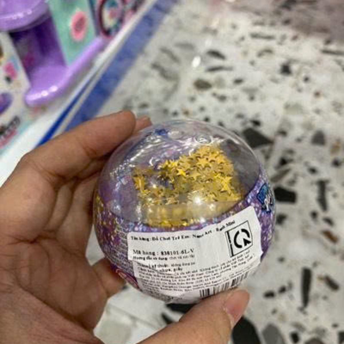 Đồ Chơi - Banh Mini NANO ART 838101-6L-V