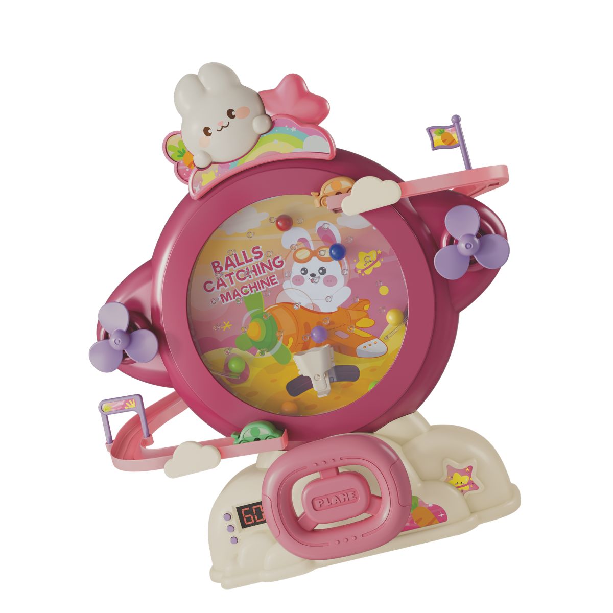 Đồ Chơi Bắt Bóng Thỏ Hồng Có Nhạc Và Tính Điểm CHAMPION GAMES HG14410069