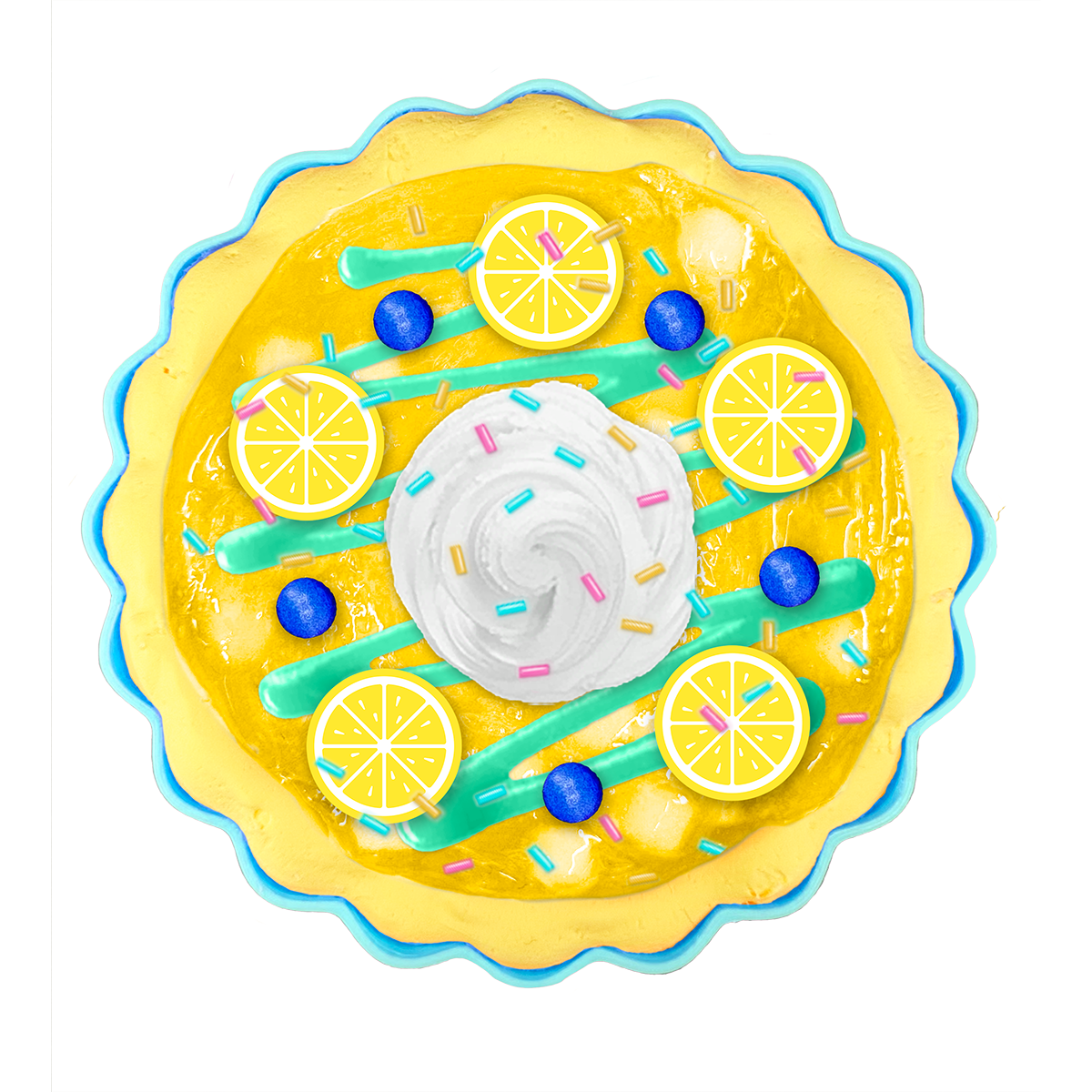 Đồ Chơi Bộ Bánh Slime Ngọt Ngào Hương Chanh Tươi Mát – Jelly Pies SLIMY 20271231/36101/YE