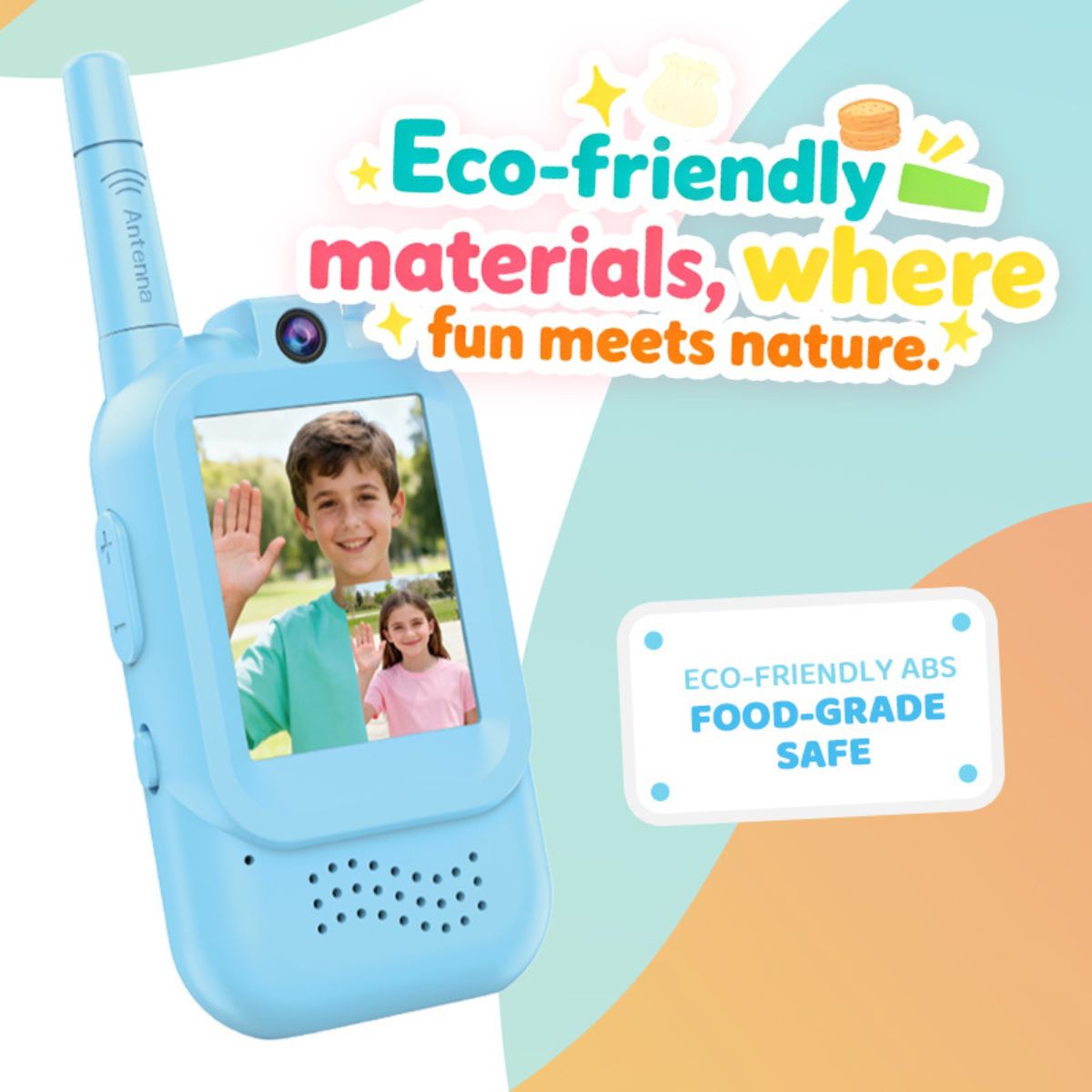 Đồ Chơi Bộ Đàm Video Trẻ Em Thông Minh COOLKIDS WTP40