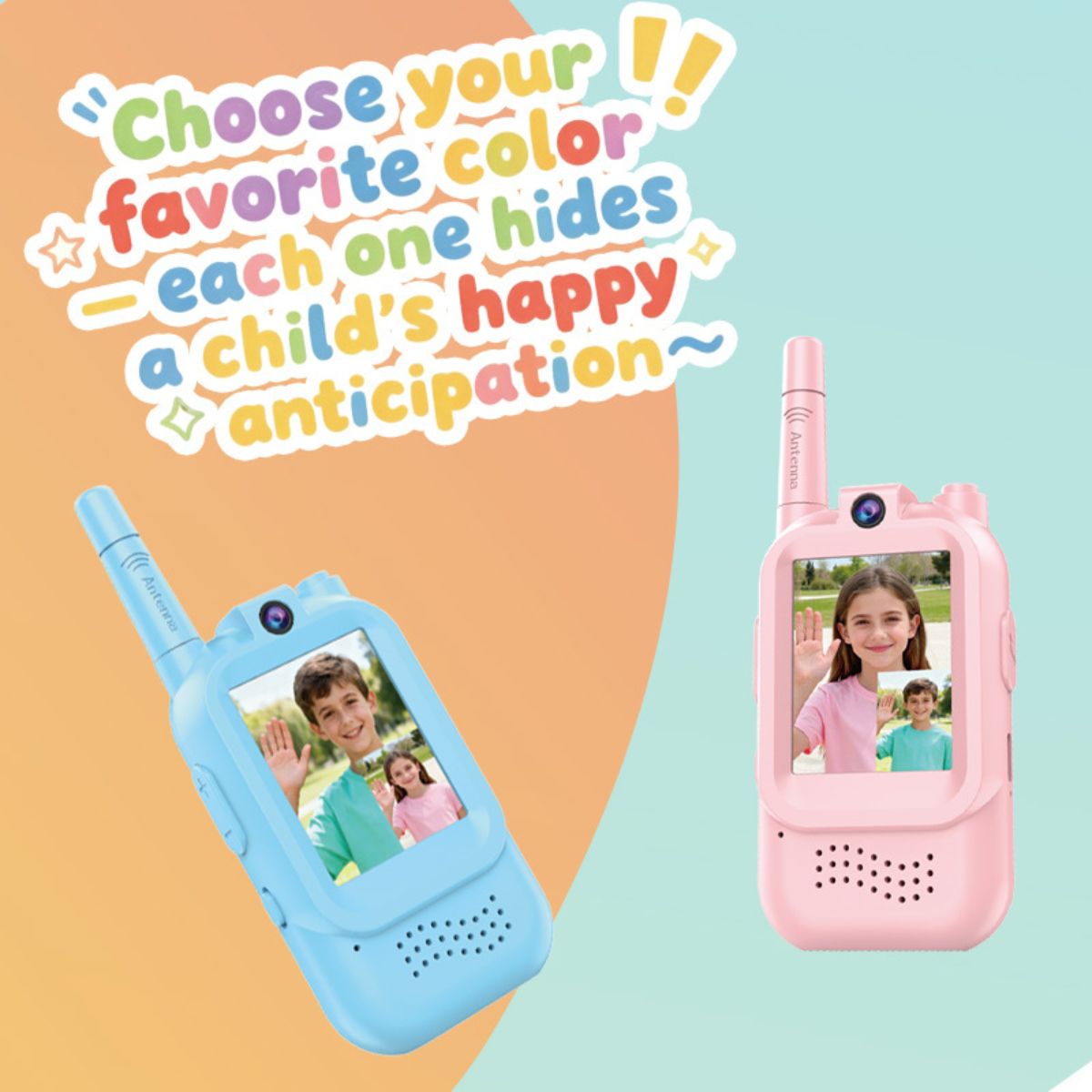 Đồ Chơi Bộ Đàm Video Trẻ Em Thông Minh COOLKIDS WTP40