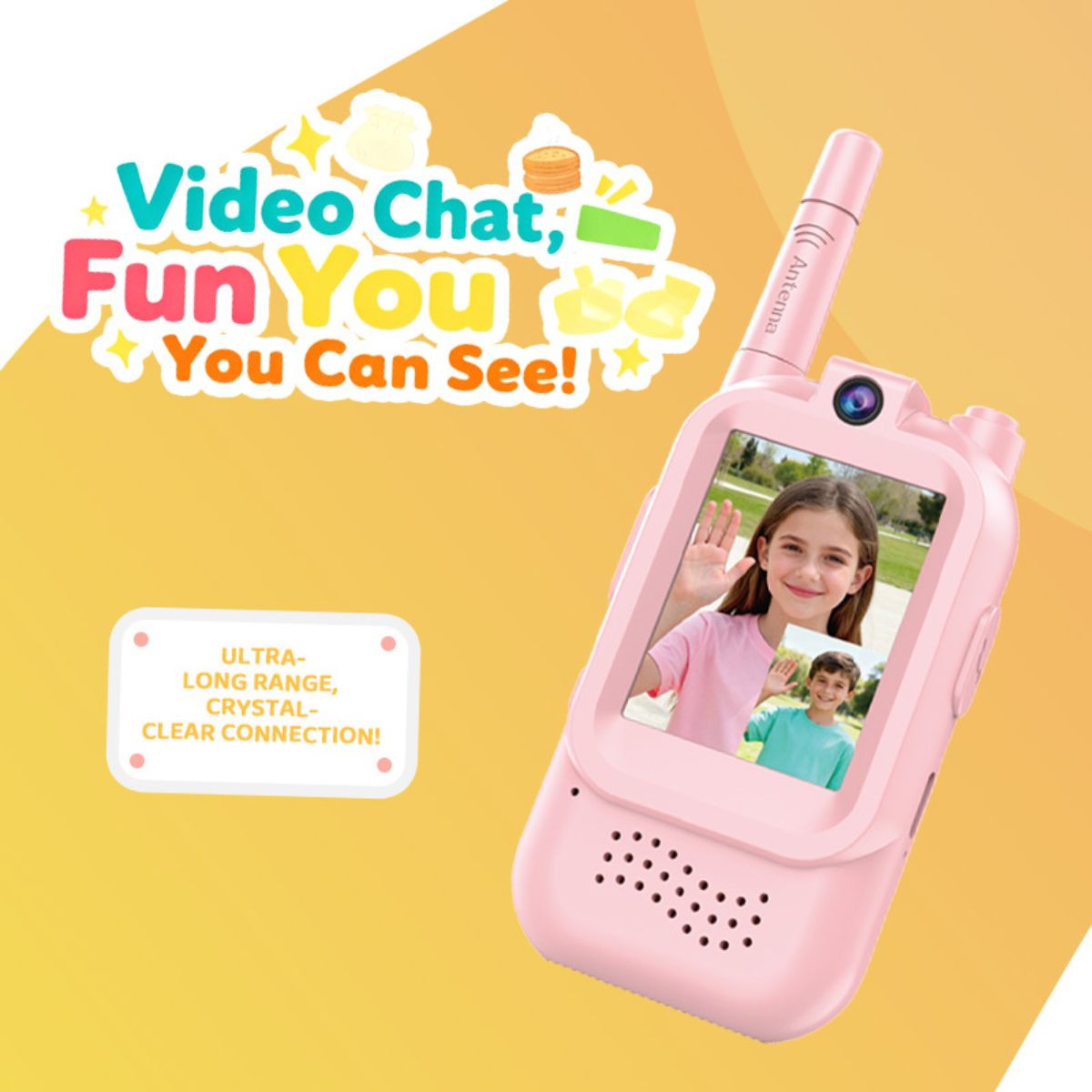 Đồ Chơi Bộ Đàm Video Trẻ Em Thông Minh COOLKIDS WTP40