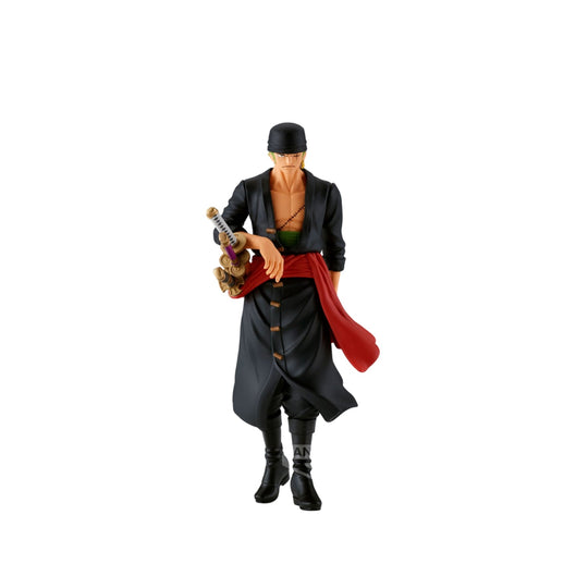 Đồ chơi búp bê- ONE PIECE THE SHUKKO-RORONOA ZORO- BANPRESTO 4983164880823