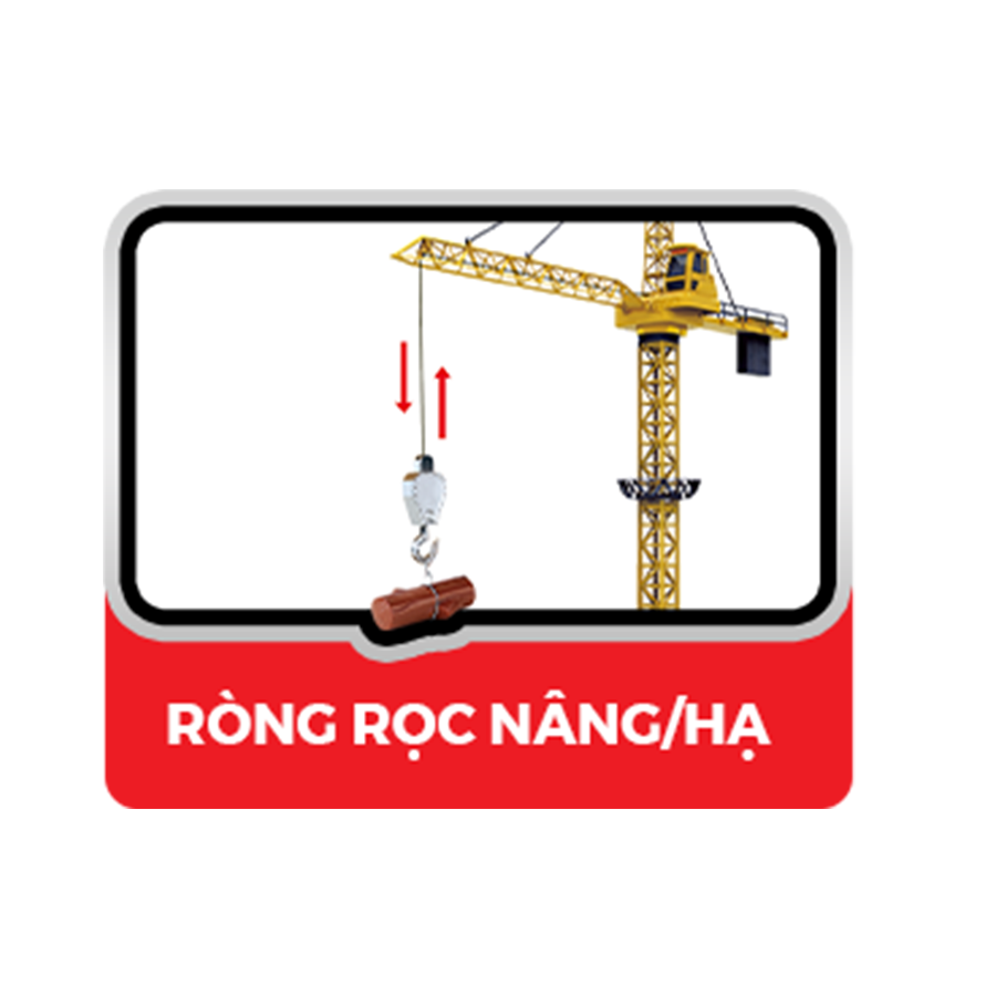 Đồ chơi Cần trục tháp xây dựng điều khiển từ xa VECTO VT8054
