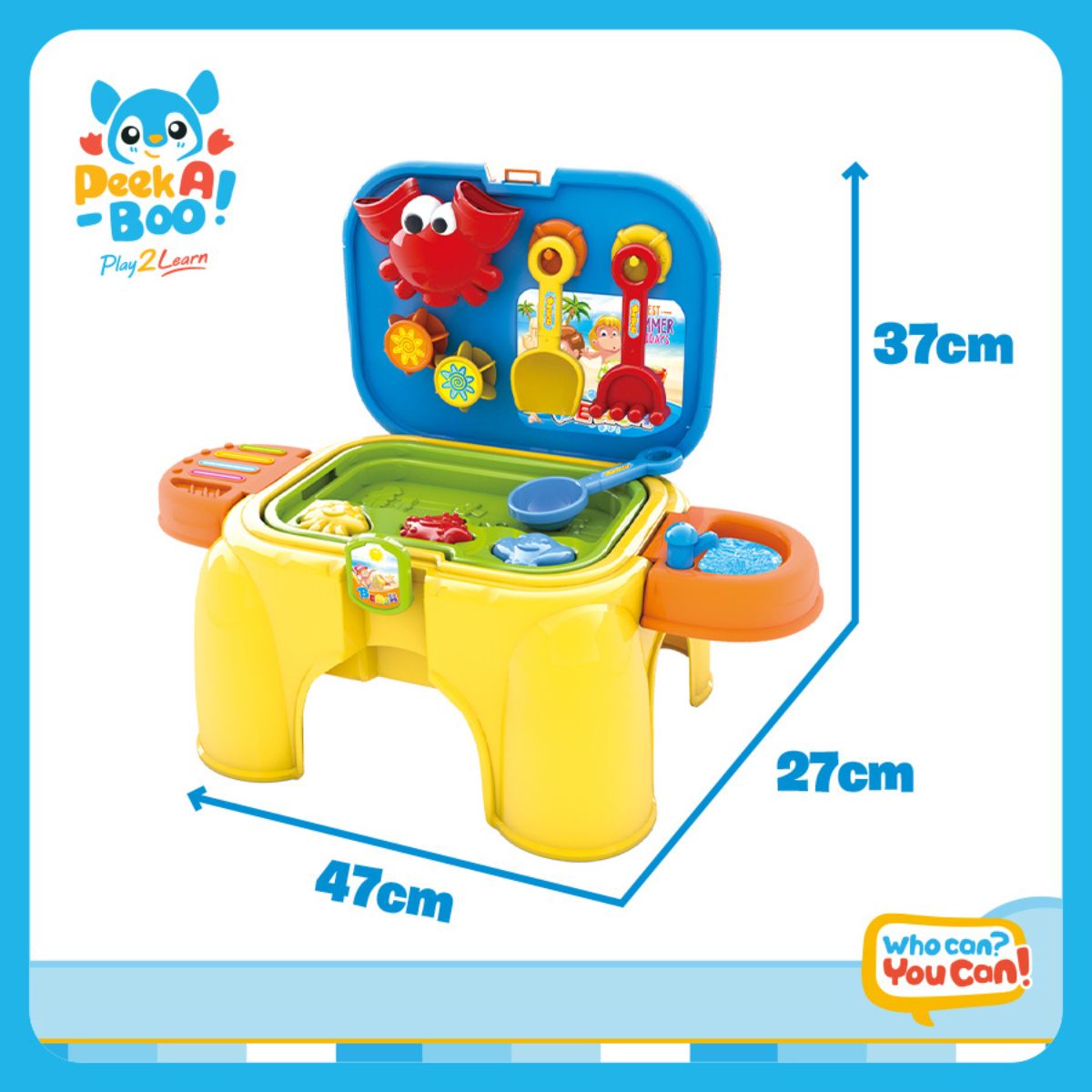 Đồ Chơi Cát Mùa Hè Phiên Bản Ghế Ngồi Biển Cả PEEK A BOO PAB061