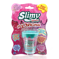 Đồ Chơi Chất Nhờn Ma Quái Slime Ánh Kim Xanh Ngọc _ 80 Gr SLIMY 20271231/46078A/TE