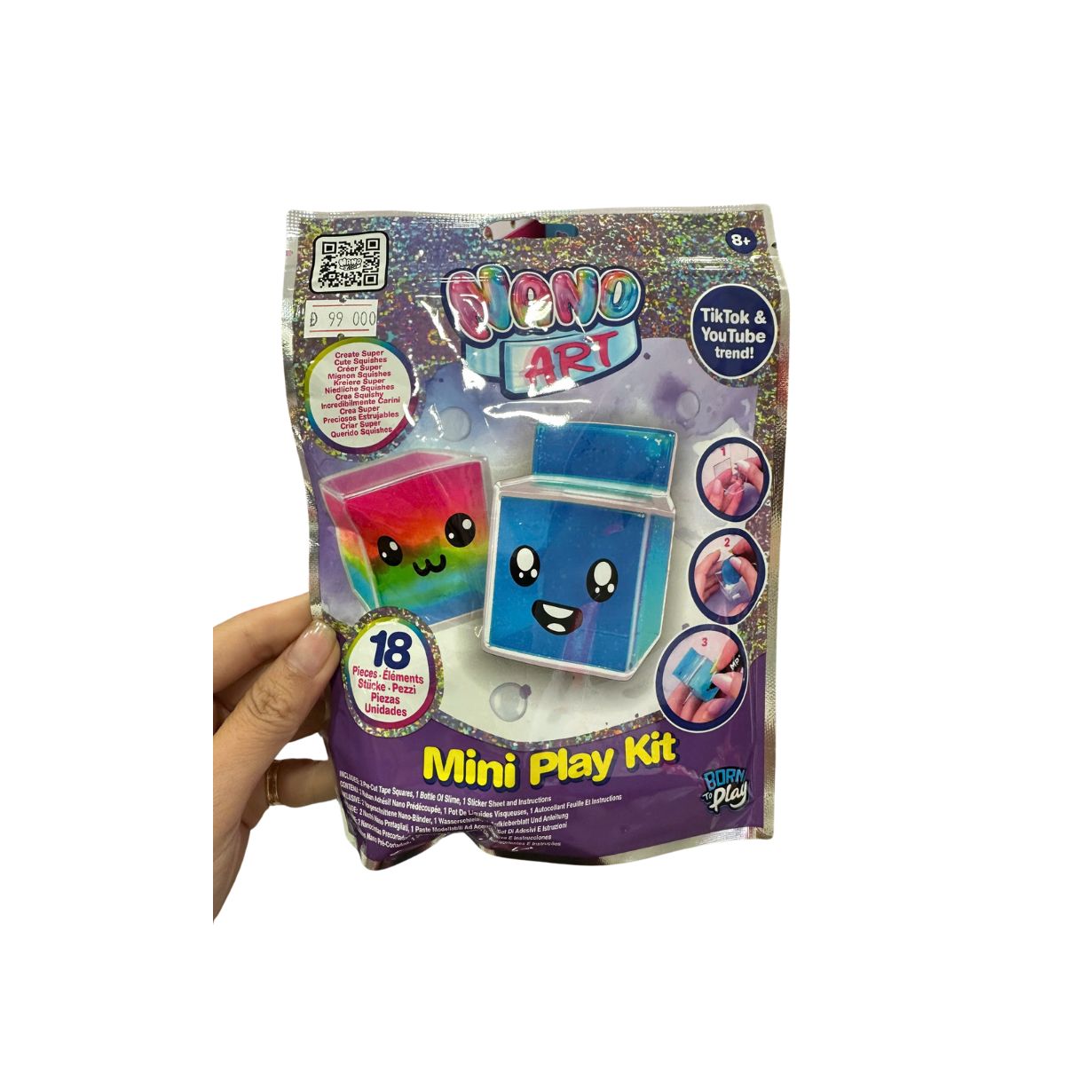 Đồ Chơi - Chiếc Hộp Sắc Màu NANO ART 238130-6L