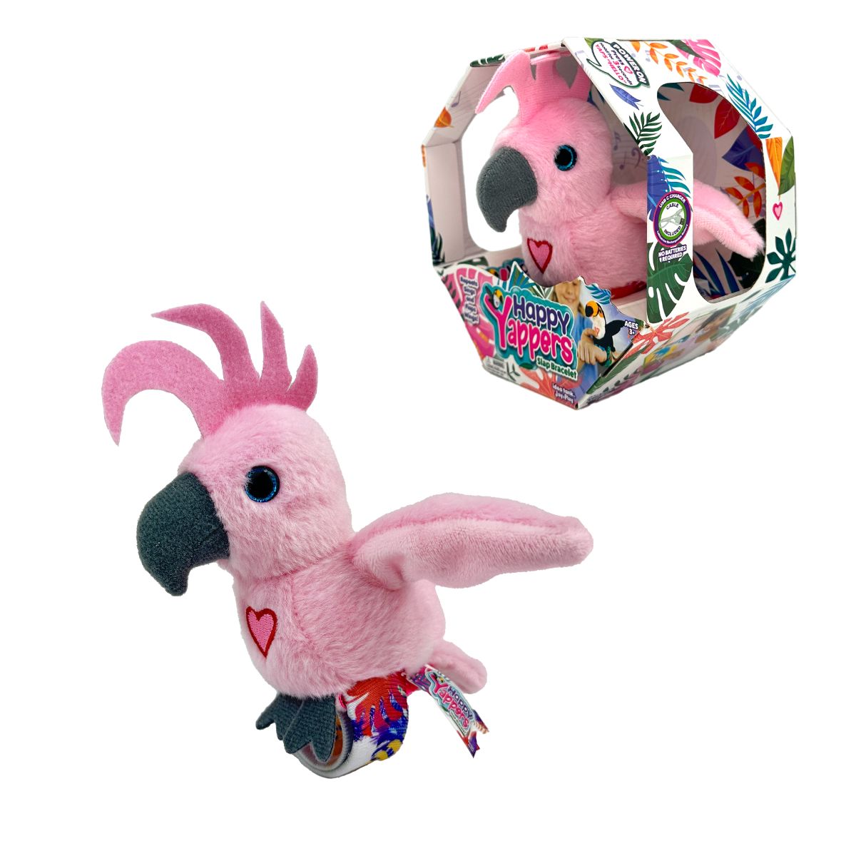 Đồ Chơi Chú Chim Vui Nhộn - Cockatoo INTERACTIVE PLUSH HY9595