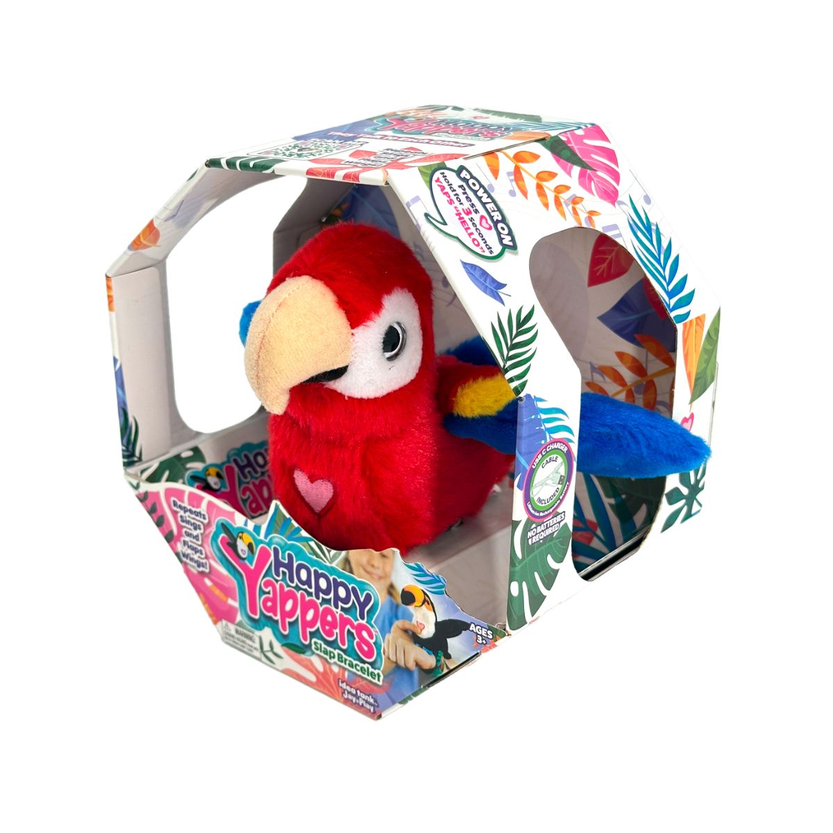 Đồ Chơi Chú Chim Vui Nhộn - Red INTERACTIVE PLUSH HY9594