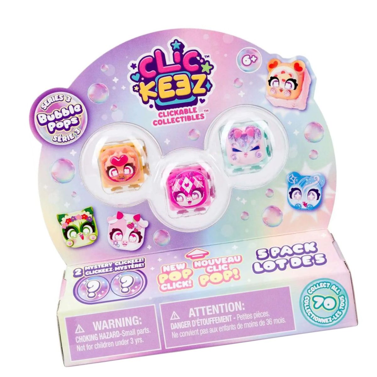 Đồ Chơi Clickeez S3 - 5 Key Click Đáng Yêu OTHER GIRL BRANDS CK937200