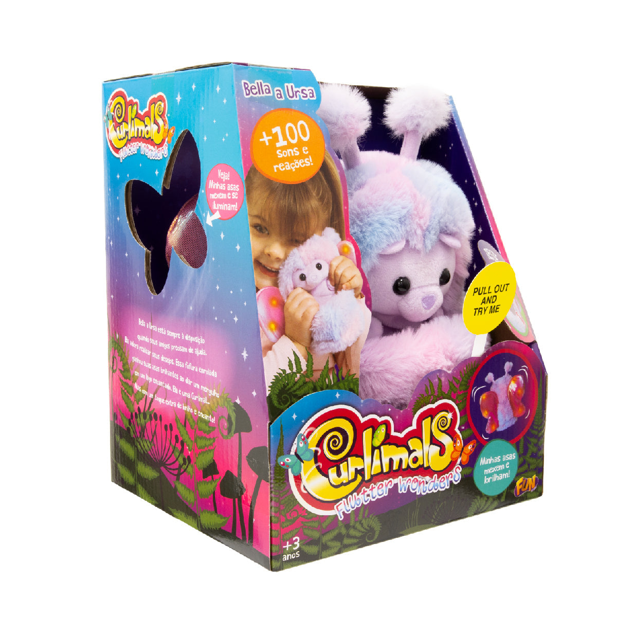 Đồ Chơi Gấu Bella Vỗ Cánh Curlimals 3729CUR