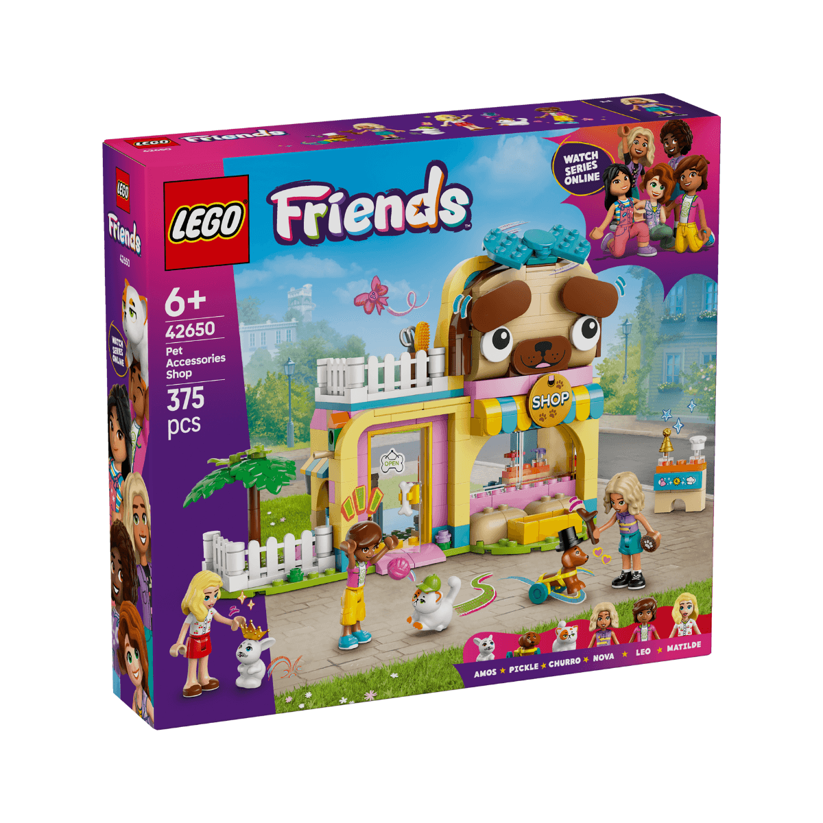 Đồ Chơi Lắp Ráp Cửa Hàng Phụ Kiện Cho Thú Cưng LEGO FRIENDS 42650