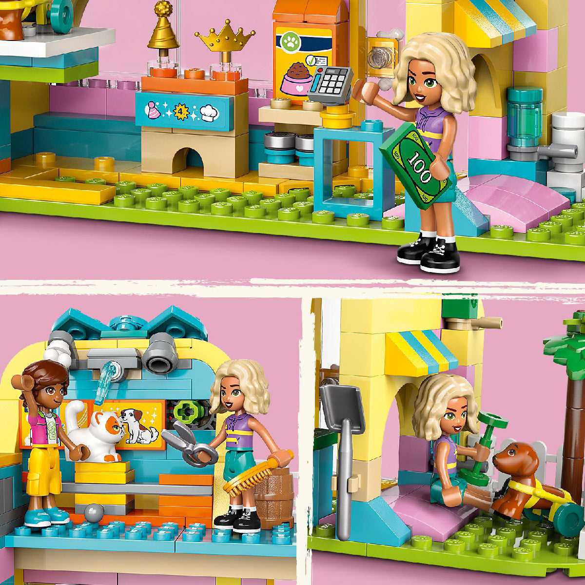 Đồ Chơi Lắp Ráp Cửa Hàng Phụ Kiện Cho Thú Cưng LEGO FRIENDS 42650