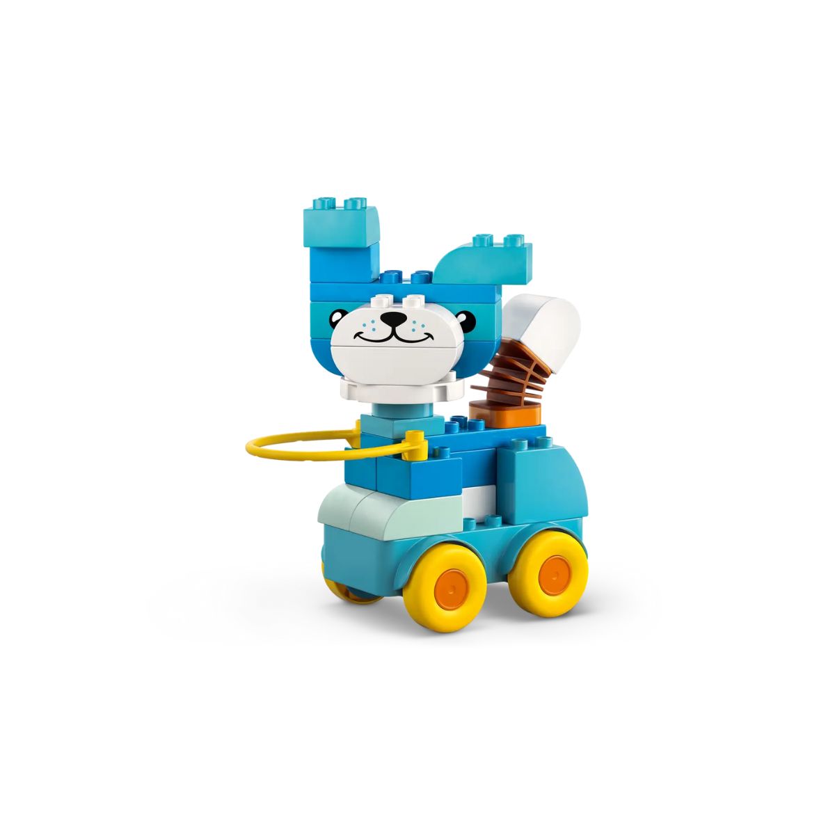 Đồ Chơi Lắp Ráp 3 Trong 1 Động Vật Đi Trên Bánh Xe LEGO DUPLO 10448
