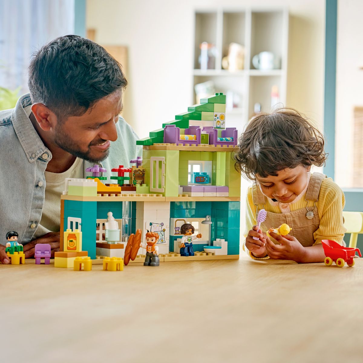 Đồ Chơi Lắp Ráp 3 Trong 1: Ngôi Nhà Hiện Đại Kèm Nhân Vật LEGO DUPLO 10470 (166 chi tiết)