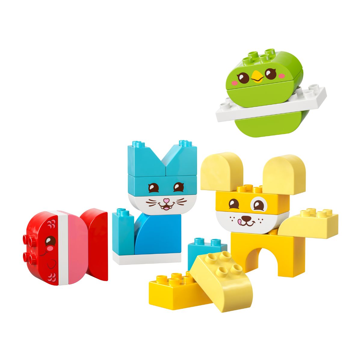 Đồ Chơi Lắp Ráp 3 Trong 1: Thú Cưng Sáng Tạo Đáng Yêu LEGO DUPLO 10477 (24 chi tiết)