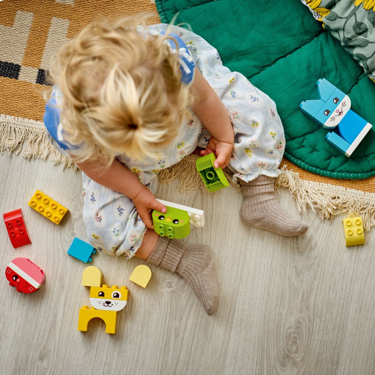 Đồ Chơi Lắp Ráp 3 Trong 1: Thú Cưng Sáng Tạo Đáng Yêu LEGO DUPLO 10477 (24 chi tiết)