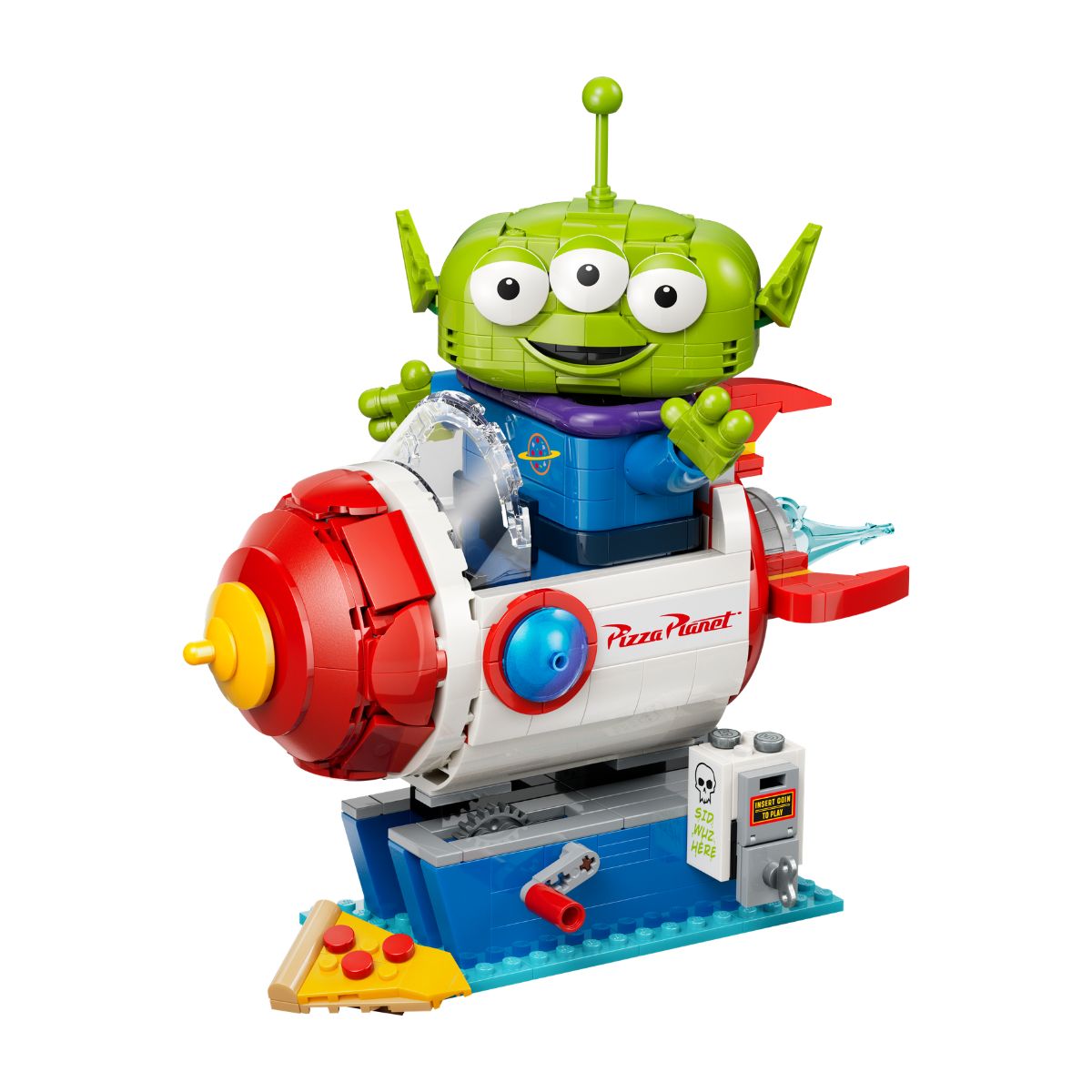 Đồ Chơi Lắp Ráp Alien Và Tên Lửa Pizza Planet LEGO DISNEY PRINCESS 43307
