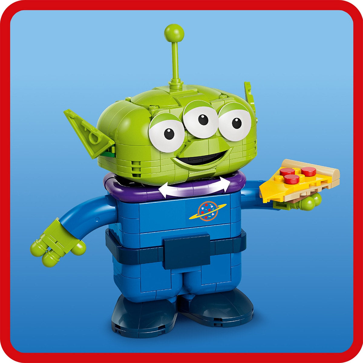 Đồ Chơi Lắp Ráp Alien Và Tên Lửa Pizza Planet LEGO DISNEY PRINCESS 43307