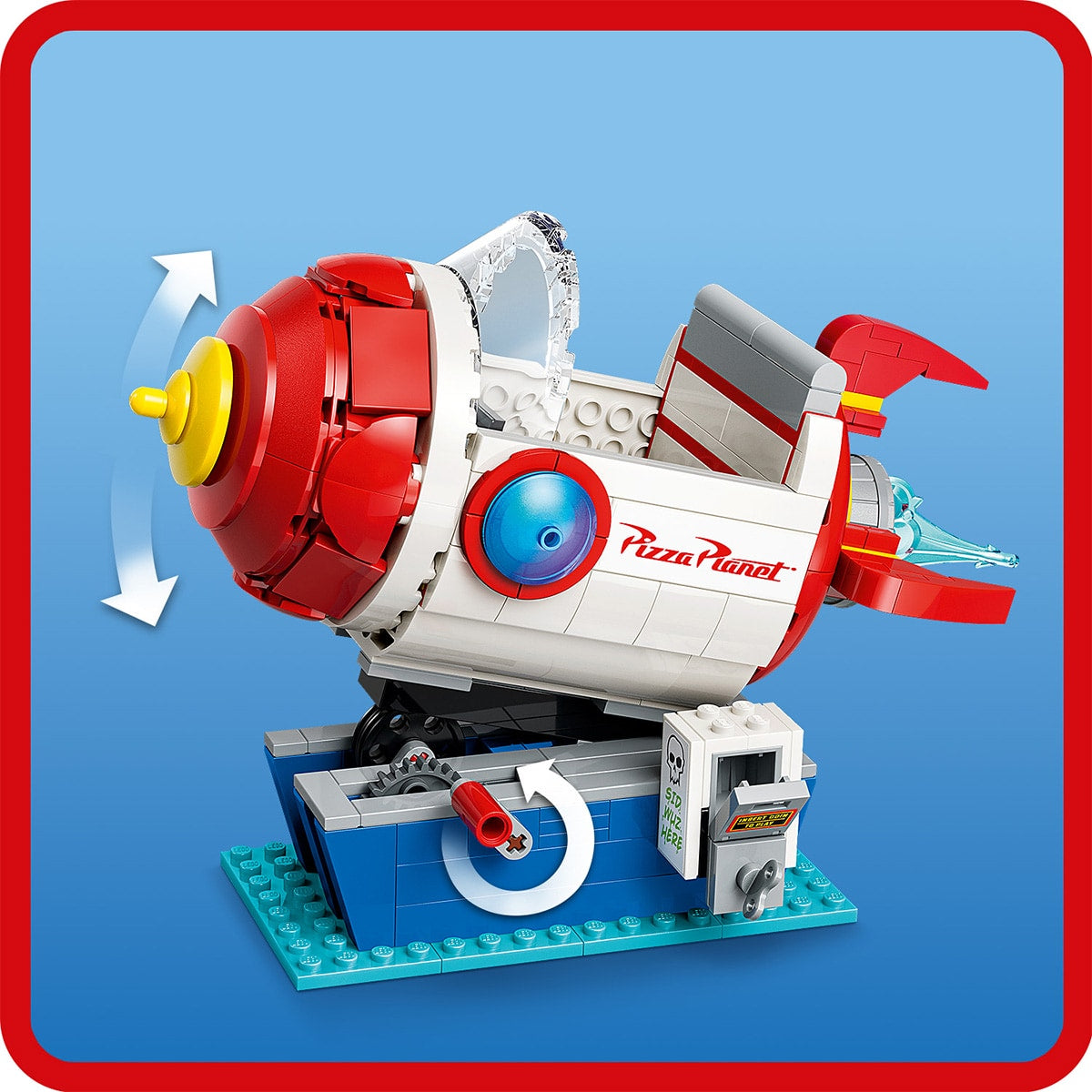 Đồ Chơi Lắp Ráp Alien Và Tên Lửa Pizza Planet LEGO DISNEY PRINCESS 43307