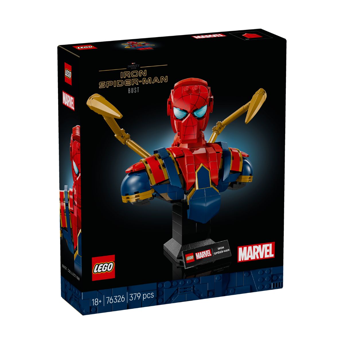 Đồ Chơi Lắp Ráp Bán Thân Của Người Nhện LEGO SUPERHEROES 76326 (379 chi tiết)